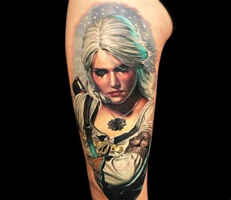 Ciri tattoo by Ben Kaye | Post 27748