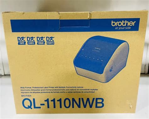 BROTHER QL-1110NWB PROFESSIONAL Thermal Desktop Label Printer - White/Black $200.00 - PicClick