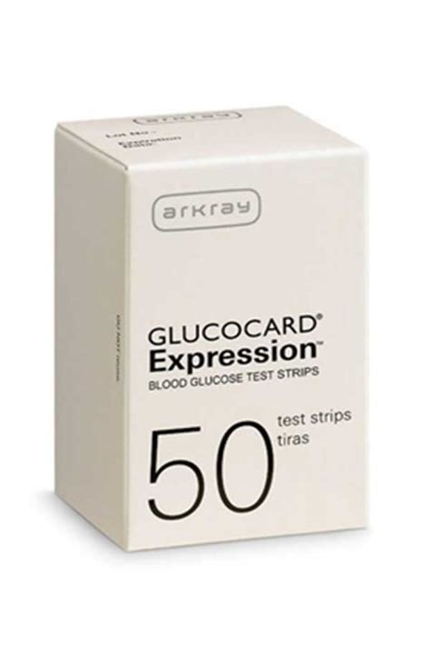 ARKRAY GLUCOCARD EXPRESSION TEST STRIPS 50ct. - Diabetic Outlet