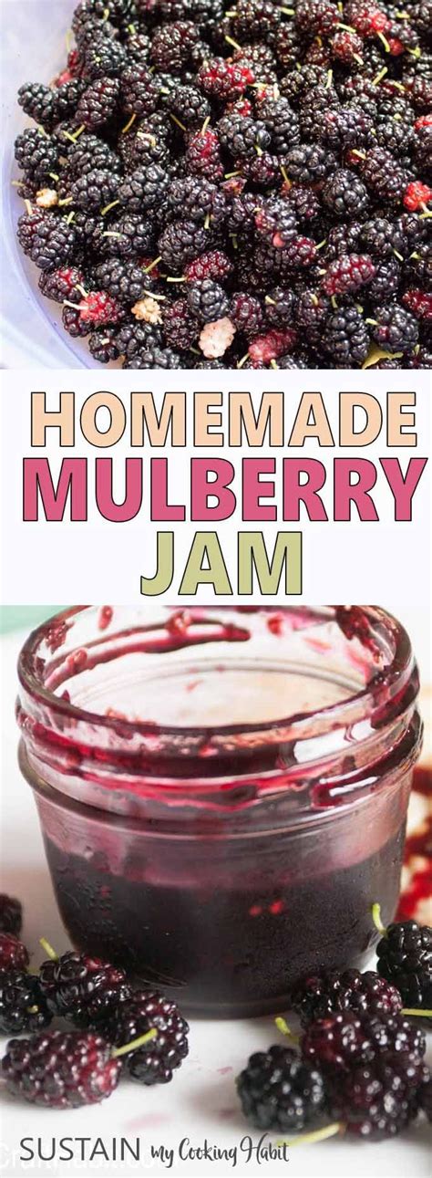 Learn how to make your own mulberry jam! | Recipe | Mulberry jam, Mulberry recipes, Jam recipes