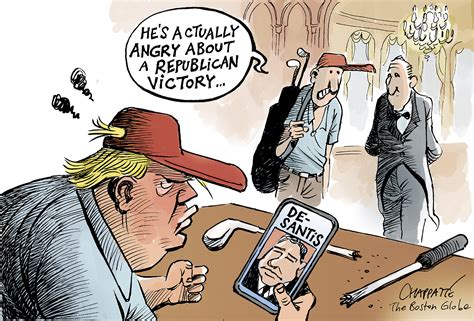 Trump hits a wall | Globecartoon - Political Cartoons - Patrick Chappatte