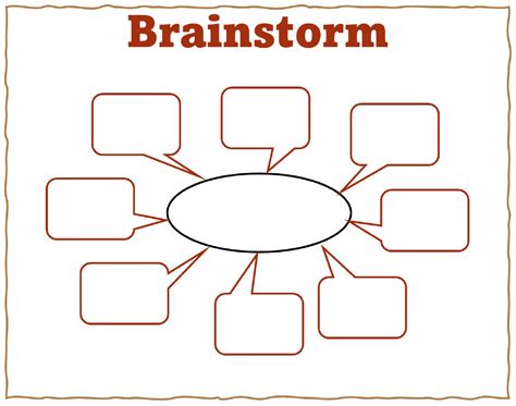 Brainstorm Templates Freebie | Teaching Resources