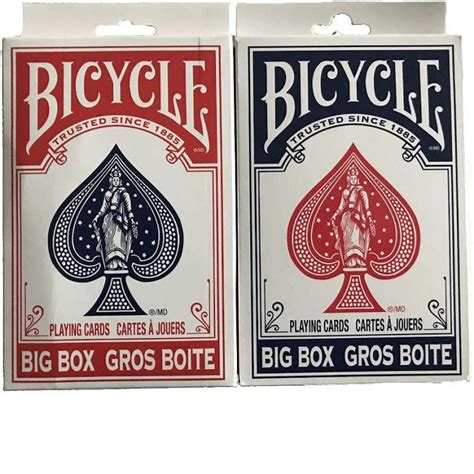 Bicycle Big Box Playing Cards : super size adapted cards