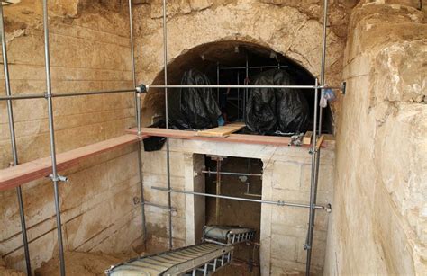 Amphipolis Greek Tomb Discovery: New Photos of Mosaic Floor and Excavation Released