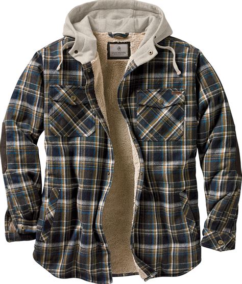 Camp Night Berber Lined Hooded Flannel | Legendary Whitetails