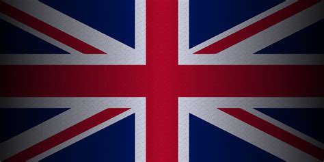 The national flag of united kingdom UK. Great britain flag wallpaper. Wave pattern Vector and ...