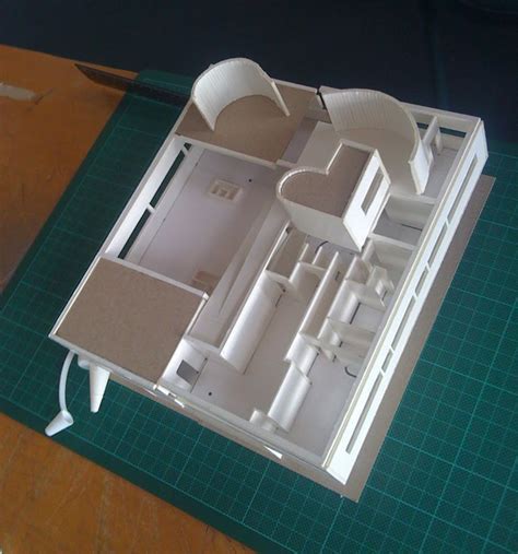 ARCH 1201: Villa Savoye - Model In Progress