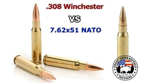 .308 Winchester VS 7.62x51 NATO ... What's the difference?? - YouTube