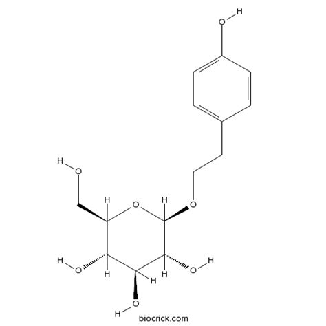 Salidroside | CAS:10338-51-9 | Phenols | High Purity | Manufacturer BioCrick