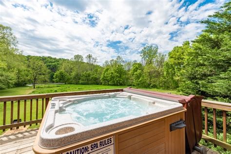 View from the Hot Tub | Shenandoah River Log Cabins | nancy sottosanti