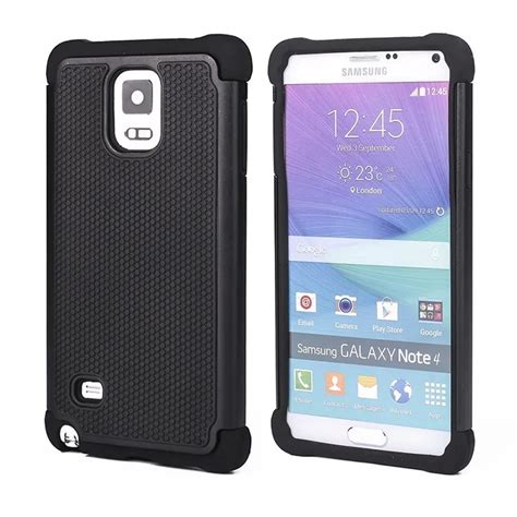 For Samsung Note 4 Case Armor 3D Hybrid Shockproof Luxury Phone Case ...