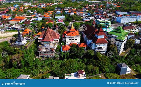 Puja Mandala Worship Complex Backyard View in Nusa Dua, Bali Island Stock Photo - Image of trees ...