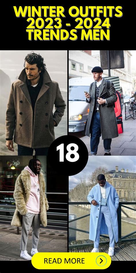 2023 Mens Fashion Trends: Must-Have Pieces for Embracing Winter Outfits ...