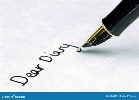 Dear Diary Stock Photos - Royalty Free Stock Images