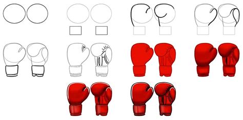 How to draw boxing gloves? - whatsb22 omar