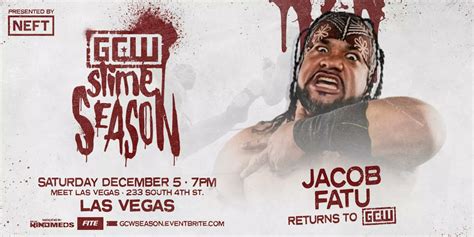 MLW Heavyweight Champion Jacob Fatu Appearing At GCW's Debut In Las Vegas