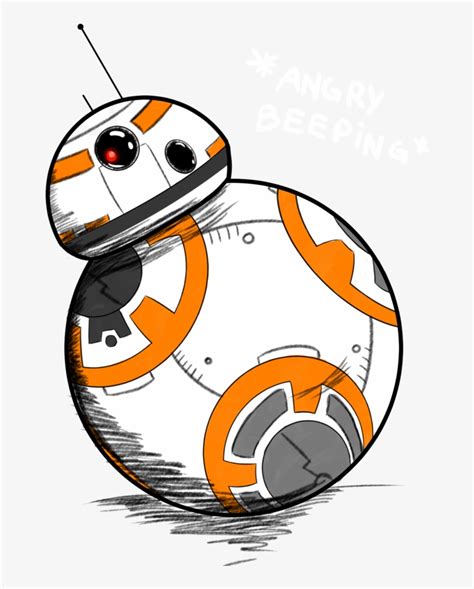 Download - Star Wars Bb8 Drawing Transparent PNG - 1024x993 - Free Download on NicePNG