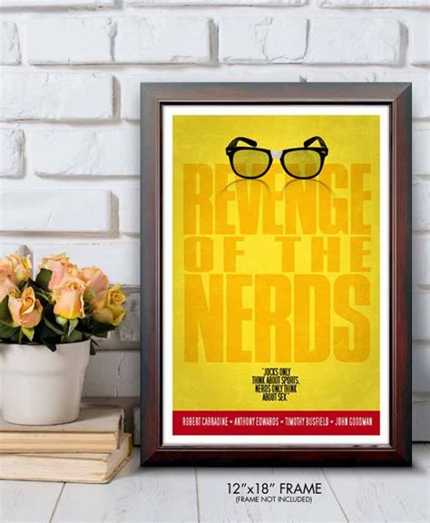 REVENGE of the NERDS Movie Quote Poster - Etsy