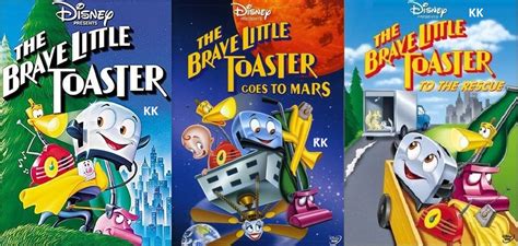 The Brave Little Toaster + Goes to Mars + To the Rescue 1 + 2 + 3 Reg 1 New DVD | eBay