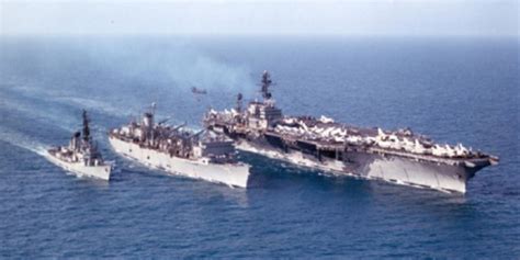 USS CONSTELLATION (CV-64) Deployments & History