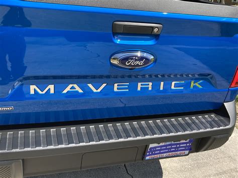 Tailgate letters | MaverickTruckClub - 2022+ Ford Maverick Pickup Forum, News, Owners, Discussions