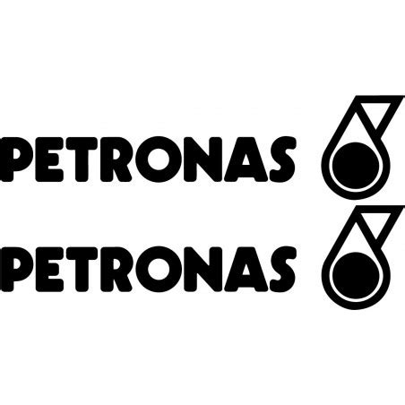 2x Petronas Logo Sticker Decal Decal Stickers - DecalsHouse