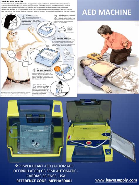 AED Machine by LEAVES GENERAL TRADING EST, Automated external defibrillator Machine | ID - 1407682