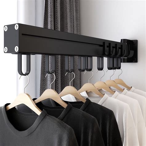 Foldable Balcony Wall-mounted Clothes Hanger Windows Clothes Drying Rack | Shopee Singapore