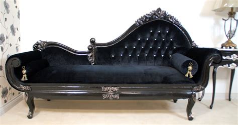 Black Velvet Sofa - Home Furniture Design