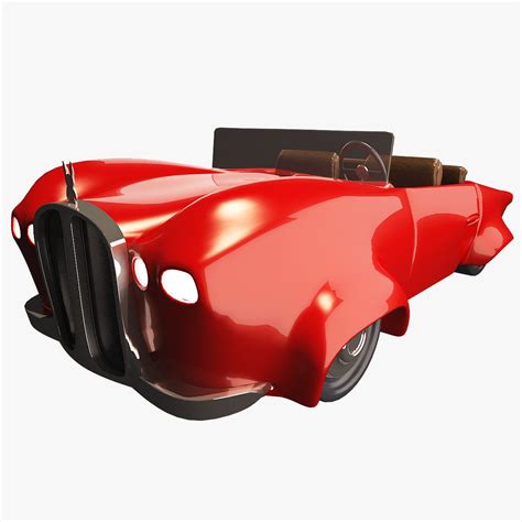 Red Car Free 3D Models download - Free3D