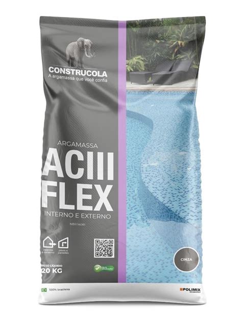 Argamassa ACIII FLEX BRANCA – 20Kg – Pisos Atermicos Renascer