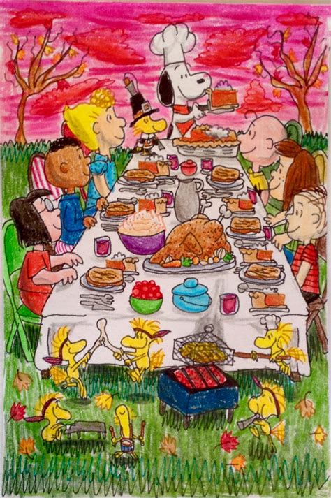 A charlie Brown Thanksgiving by wilduda on DeviantArt