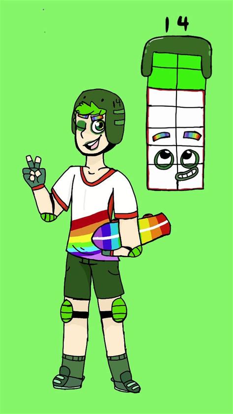 Numberblocks fourteen humanized by sallythepuppet on DeviantArt ...