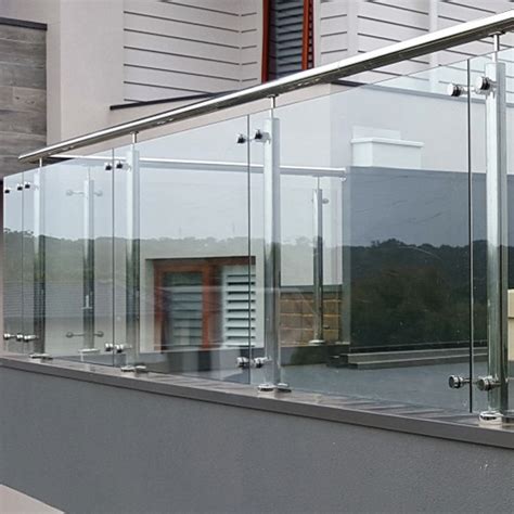 China Outdoor Stairs/Deck/Walkway/Balcony Stainless Steel Glass Railing Balustrade - China Glass ...