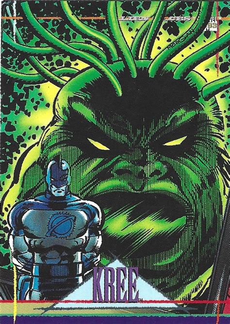 1993 Marvel Universe #125 Kree | Comic Collectibles - Trading Cards ...