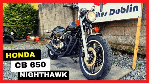 Reviving a Classic: A 1982 Honda CB650 Nighthawk Ride and Review - YouTube