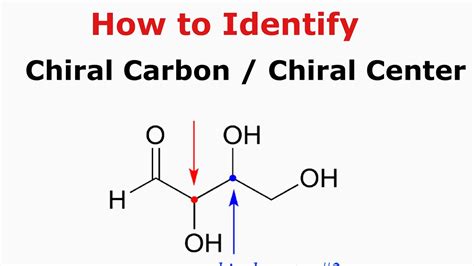 How to Identify Chiral Carbon or Chiral Center - YouTube