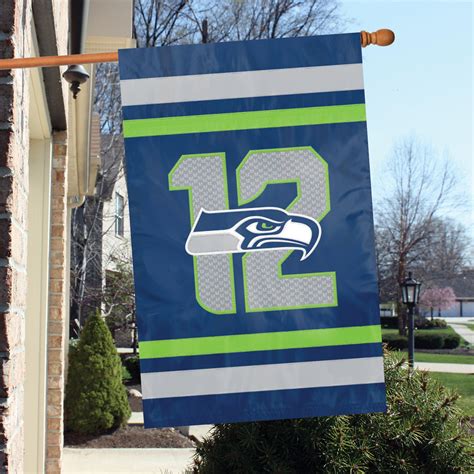 Seattle Seahawks 12th Man Premium Banner Flag