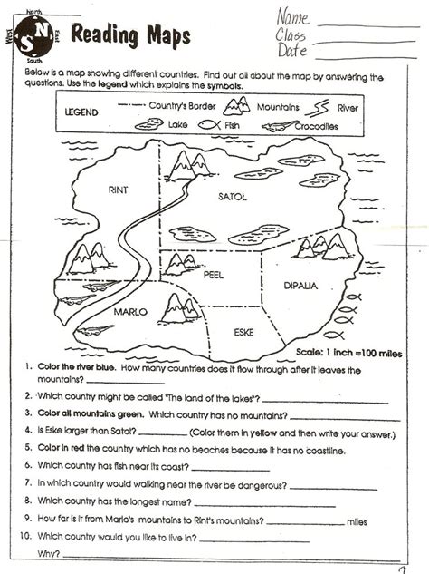 Social Studies Skills | Social studies worksheets, Map skills worksheets, Geography worksheets