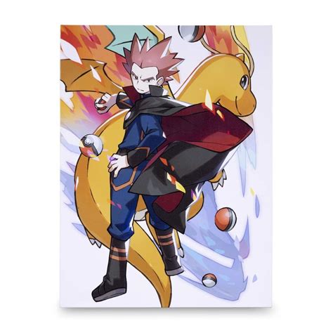 Pokémon Trainers: Lance Canvas Wall Art | Pokémon Center Official Site