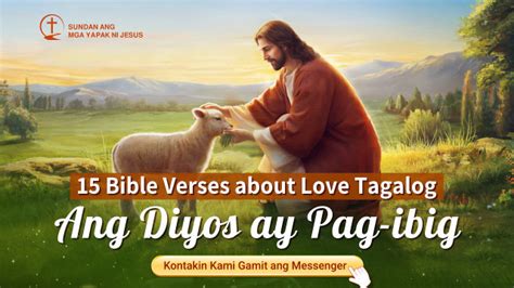 15 Bible Verses about Love Tagalog - Ang Diyos ay Pag-ibig | Sundan ang mga Yapak ni Jesus ...