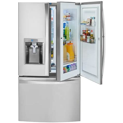 Kenmore Elite 24 cu. ft. Counter Depth Bottom Freezer Refrigerator w/ Grab N Go Door - LG ...