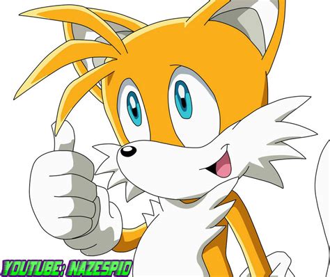 Tails [Sonic x] Drawn by NazEspio by NazEspio on DeviantArt