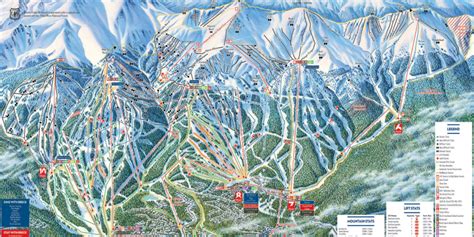 Breckenridge Ski Trail Map - Sacha Clotilda