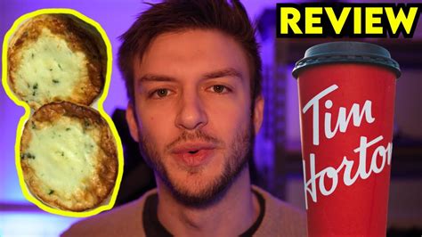 Tim Hortons NEW Omelette Bites Spinach and Egg White Review - YouTube