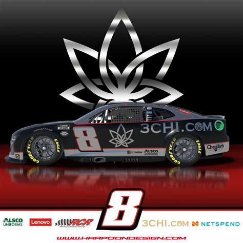 2023 Kyle Busch 3CHI Throwback Concept Camaro by Brantley Roden ...