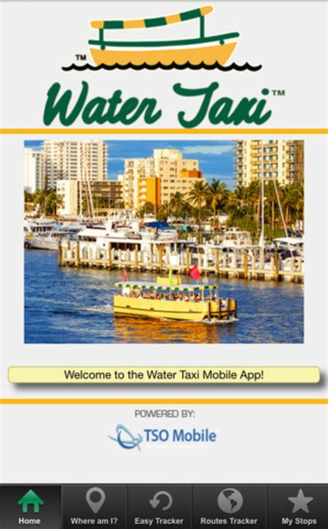 Fort Lauderdale Water Taxi launches new mobile app