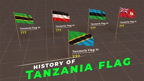 History of Tanzania Flag | Evolution of Tanzania Flag | Flags of the world | - YouTube