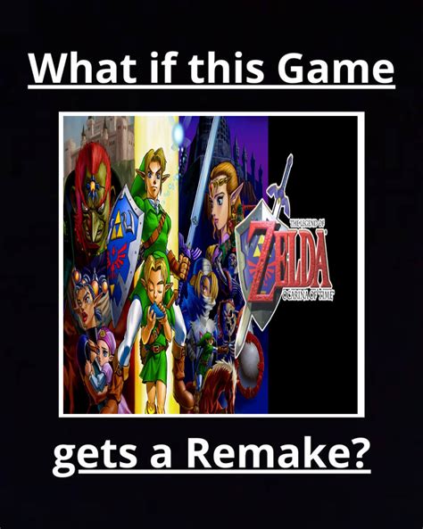 What if Ocarina of Time gets a remake by Disneyfan3000 on DeviantArt