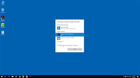 Windows 10 How to open PDF with Adobe Reader - YouTube